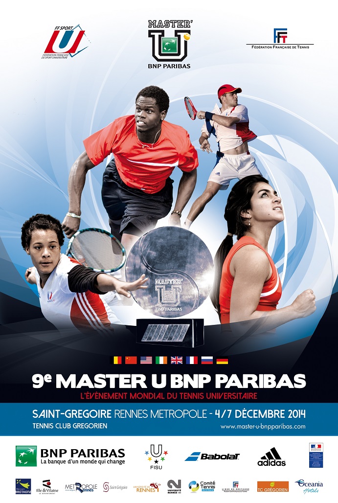 AFFICHE MASTER U BNP PARIBAS 2014 (1)