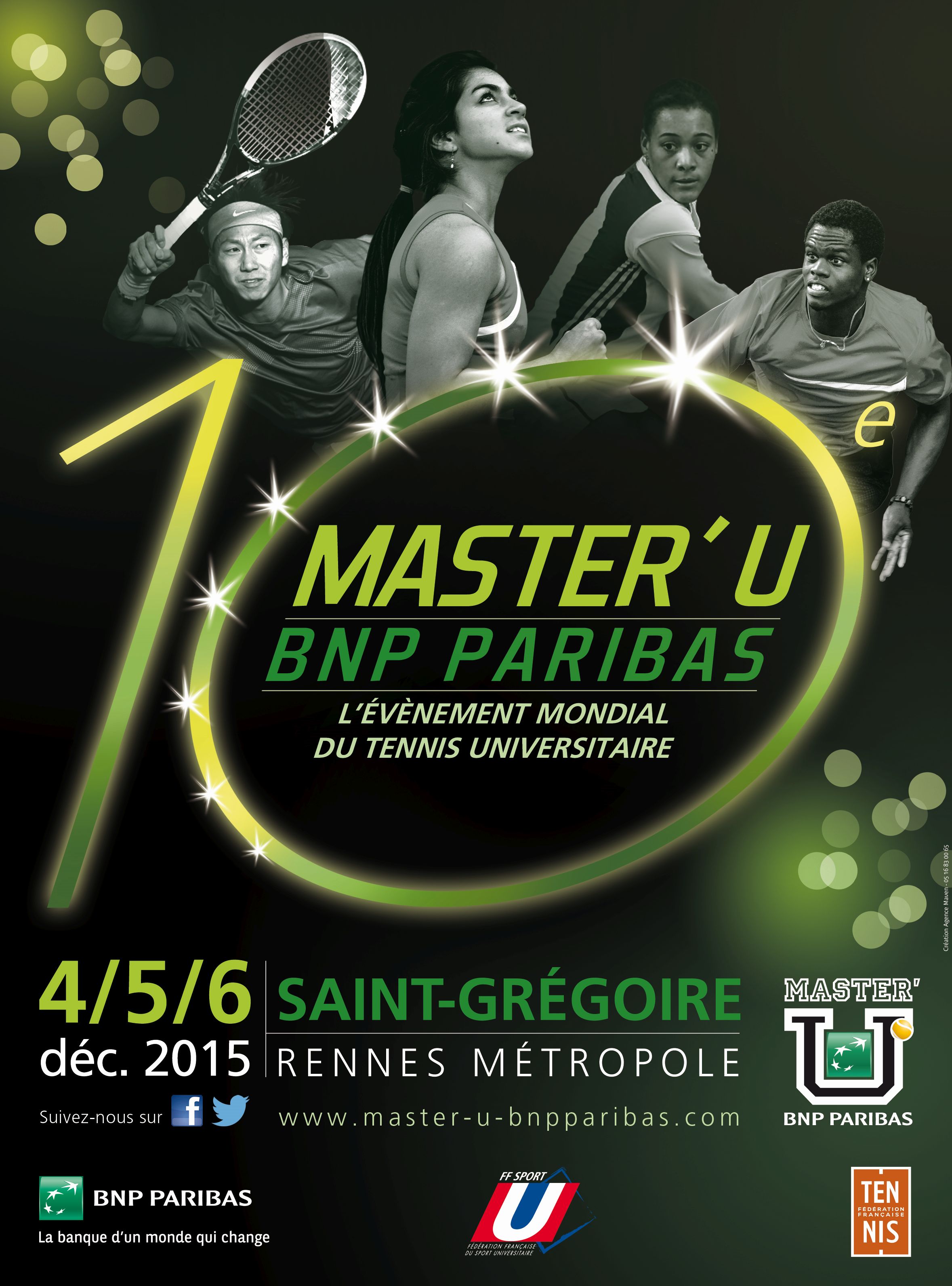 Affiche Master U BNP Paribas
