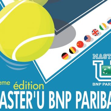 Une étudiante des Gobelins signe l’affiche du 12ème Master’U BNP Paribas.